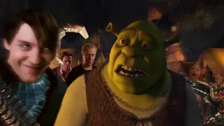 Bully Maguire bullies Shrek in his swamp