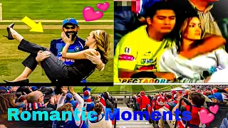 Top Most Romantic Moments in Cricket Ground. Unseen Embarrassing Moments| #cricketmaster.