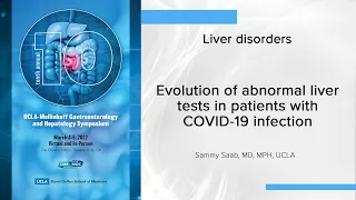 Evolution of abnormal liver tests in patients with COVID-19 infection