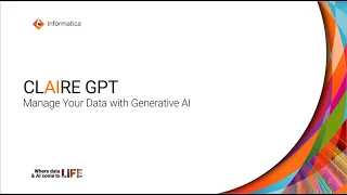 CLAIRE GPT: Manage Your Data with Generative AI