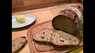 Weizen - Mischbrot 75/25 (Weizen/Roggen) mit Sauerteig, Hefe optional