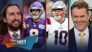 Kirk Cousins signs with Falcons, Mac Jones traded & Chiefs 3-peat bound? | NFL | FIRST THINGS FIRST