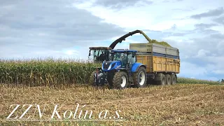 Siláže 2023🌽. ZZN Polabí a.s. Kolín. Na službách 💛💙