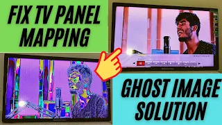 HOW TO REPAIR LED TV GHOST IMAGE,NEGATIVE PICTURE,MAPPING PROBLEM