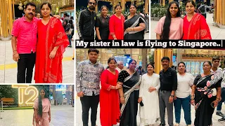 My sister in law is flying to Singapore..| Daily Vlog