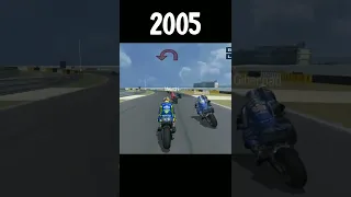 The Evolution of MotoGP games (1987-2022)! #shorts #shortvideo #viral