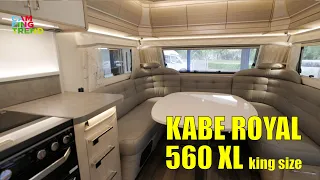 KAMPEREN BIJ -50 IS EEN EITJE! - KABE ROYAL 560 XL KING SIZE - Campingtrend