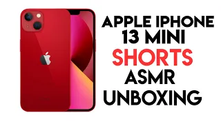 iPhone 13 Mini Unboxing | PRODUCT RED | Asmr Phone Unboxing | Apple iPhone Mini 13 | #shorts #apple