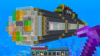 I Built A Working Minecraft Submarine