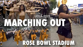 Alabama State University | Marching Out Rose Bowl Stadium | UCLA 2022