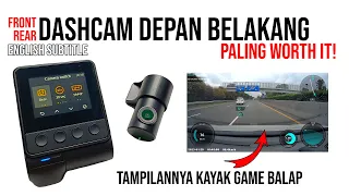 [ENG SUB] Dashcam Front & Rear paling worth it! Punya tampilannya canggih ala game balap | DDPAI Z40