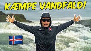 BESØGER KÆMPE VANDFALD PÅ ISLAND!