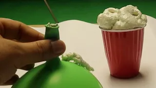 expanding foam experiments