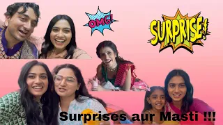 Surprises aur Masti !!!  #trending #kaisahaiyehrishtaanjana #chhayaphanse