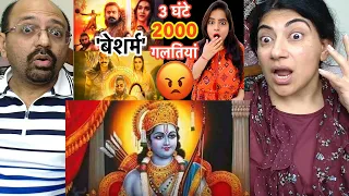 2000 Mistakes in Adipurush Movie😱 Indian Americans Reaction !😲