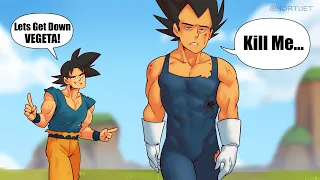 Vegeta And Goku Get Down! (DBZ Comic Dub)
