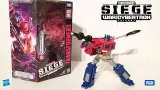 Transformers War For Cybertron: Siege Voyager Class Optimus Prime