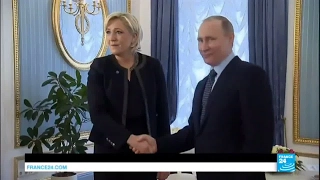 Marine Le Pen à Moscou : une offrande de Poutine à la présidente du Front National ?