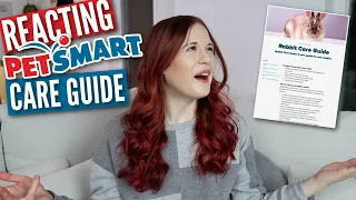 Reacting to Petsmart's Rabbit Care Guide