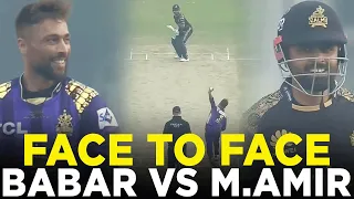 Face to Face | Babar Azam vs Mohammad Amir | Quetta Gladiators vs Peshawar Zalmi | HBL PSL 9 | M2A1A