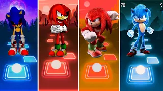 Sonic Exe 🆚 Knuckles Exe 🆚 Knuckles The Echidna 🆚 Sonic The Hedgehog || Who is Wins?😯🏅