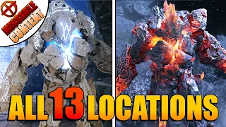 GOD OF WAR All Ancients Locations (Heart & Rubble Farm For Ancient Armor Set)