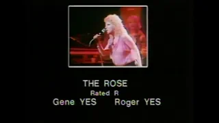 The Rose (1979) movie review - Sneak Previews with Roger Ebert and Gene Siskel