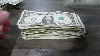 $500/$19,500 Bank Strap Currency Hunting Dollar Bills