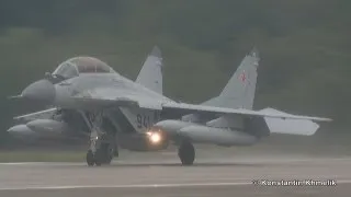 MiG-35 & MiG-29K MAKS 2011 rainy