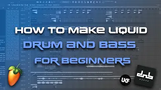 How to make liquid drum and bass for beginners (FREE FLP)  - FL studio 21 (dnb tutorial)