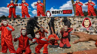 PARKOUR POV vs MONEY HEIST 4 ( parkour pov )