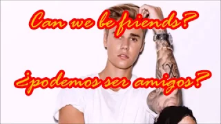 Justin Bieber - Friends ft. BloodPop (Sub Español) Lyrics Ingles/Español