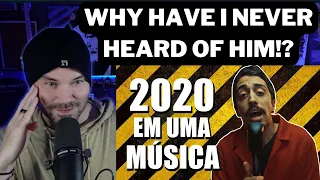 First Time Hearing - 2020 EM UMA MÚSICA ( Metal Vocalist Reaction )