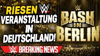 Riesige WWE Großveranstaltung in Deutschland! | WWE BREAKING NEWS