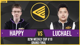 WC3 - B2W Weekly Cup #19 - Grand Final: [UD] Happy vs. LuChaeL [UD]