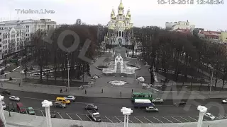 ДТП на улице Сумской напротив Зеркальной Струи (10-12-2015)