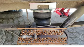 SUSPENSION PNEUMATIQUE CAMPING CAR / TUTO #3 ! #campingcar #vanlife #suspensionpneumatique