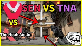 Sentinels vs TNA 😱 VCT Challengers NA Valorant ✅ SENTINELS TROLLING IN A PRO MATCH?! 🤡