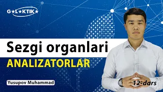 12-dars | Sezgi organlari || Analizatorlar