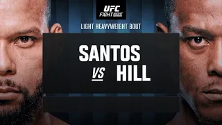 UFC Fight Night Santos vs Hill FULL CARD Predictions and Breakdown