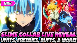*LIVE NOW! SLIME COLLAB STREAM!* Banner, Units, Freebies & Event Details Reveal! (7DS Grand Cross)
