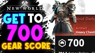 How To Get 700 GS Gear With PvE, PvP & Crafting! ⚔️New World Expansion