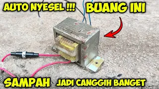 MANTAP JIWA !!! Buat alat canggih dari SAMPAH TRAFO