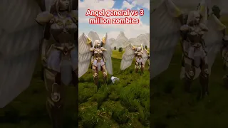 Angel general vs 3 million zombies !! ultimate epic battle simulator 2 !! UEBS2 #uebs2