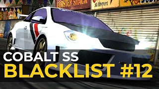 Need For Speed Most Wanted 2005 | Chevrolet Cobalt SS | All Race Blacklist #12