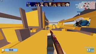 1:09 second speedrun in ROBLOX ARSENAL