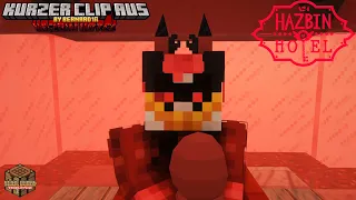 Alastor in Minecraft  | Kurzer clip aus Stayed Gone/Hazbin Hotel | English & German | By Bernard1A