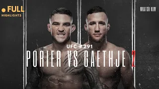 DUSTIN POIRIER VS JUSTIN GAETHJE  2 | FULL MATCH HIGHLIGHTS