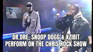 Dr. Dre, Snoop Dogg & Xzibit live from The Chris Rock Show