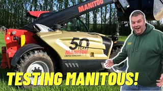 Testing Manitou machines! How does JCB compare? 🤔